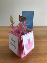 Load image into Gallery viewer, Ballerina pop up box card