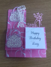 Load image into Gallery viewer, Shoe and handbag pop up box card