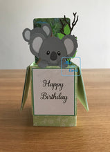 Load image into Gallery viewer, Koala pop up box card