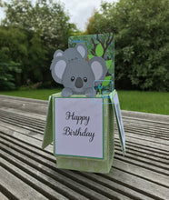 Load image into Gallery viewer, Koala pop up box card