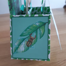 Load image into Gallery viewer, Sloth rainforest jungle pop up box card