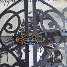 Load image into Gallery viewer, Pagan witch wiccan ornate gatefold card
