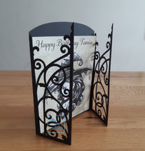 Load image into Gallery viewer, Pagan witch wiccan ornate gatefold card