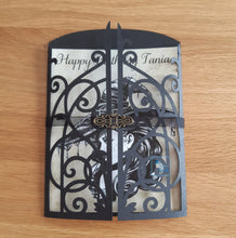 Load image into Gallery viewer, Pagan witch wiccan ornate gatefold card