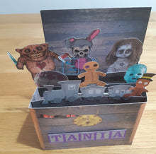 Load image into Gallery viewer, Horror dark toy box pop up box card