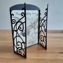 Load image into Gallery viewer, Vintage bat gatefold card