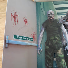 Load image into Gallery viewer, Zombie doors card