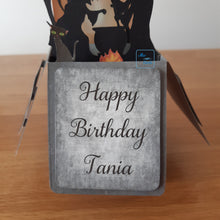 Load image into Gallery viewer, Witch cauldron 3d pop up box card