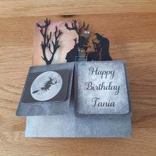 Load image into Gallery viewer, Witch cauldron 3d pop up box card