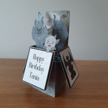 Load image into Gallery viewer, Gargoyle pop up box card