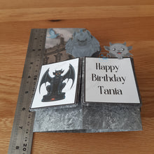 Load image into Gallery viewer, Gargoyle pop up box card