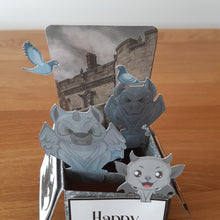 Load image into Gallery viewer, Gargoyle pop up box card