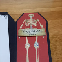 Load image into Gallery viewer, Vampire or skeleton coffin card