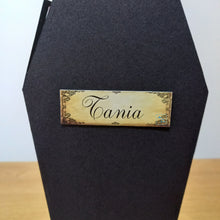 Load image into Gallery viewer, Vampire or skeleton coffin card