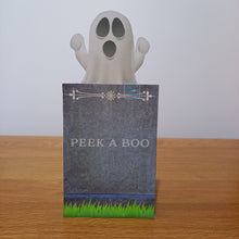 Load image into Gallery viewer, Ghost and gravestone pop out card