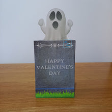 Load image into Gallery viewer, Ghost and gravestone pop out card