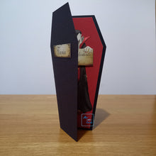 Load image into Gallery viewer, Vampire or skeleton coffin card
