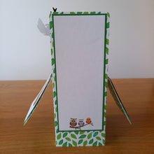 Load image into Gallery viewer, Owl pop up box card
