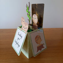 Load image into Gallery viewer, Hedgehog pop up box card
