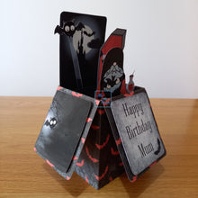 Load image into Gallery viewer, vampire gnome gonk pop up box card