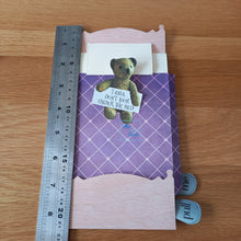 Load image into Gallery viewer, Monster under the bed pop up box card