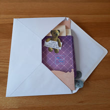 Load image into Gallery viewer, Monster under the bed pop up box card