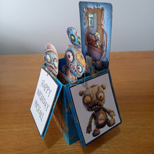 Load image into Gallery viewer, Zombie toys pop up box card
