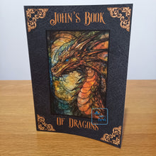 Load image into Gallery viewer, Book of Dragons 3d book card
