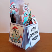 Load image into Gallery viewer, Christmas ghost pop up box card

