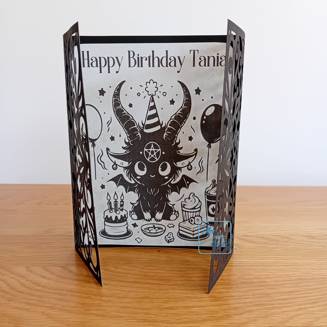 Baphomet party gatefold