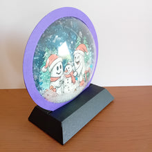 Load image into Gallery viewer, Christmas Ghost Snowglobe card
