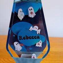 Load image into Gallery viewer, Ghost lava lamp with hearts
