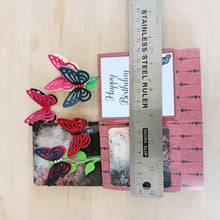 Load image into Gallery viewer, Gothic butterfly pop up box card
