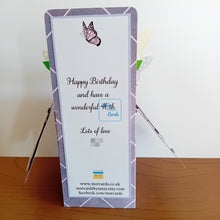 Load image into Gallery viewer, Butterfly pop up box card
