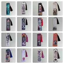 Load image into Gallery viewer, Goth &amp; fantasy metal bookmarks
