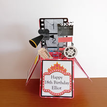 Load image into Gallery viewer, Movie film cinema card
