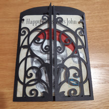 Load image into Gallery viewer, Santa Skull gatefold card
