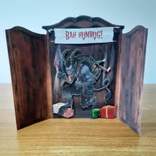 Load image into Gallery viewer, Christmas closet wardrobe with Krampus
