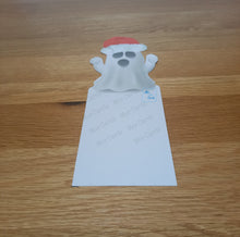 Load image into Gallery viewer, Christmas ghost and gravestone pop out card
