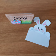 Load image into Gallery viewer, Pop out Easter bunny in basket card
