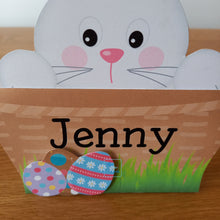 Load image into Gallery viewer, Pop out Easter bunny in basket card

