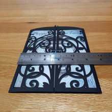 Load image into Gallery viewer, Skull rock &amp; roll snowman gatefold card

