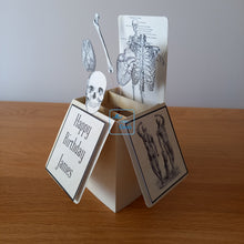 Load image into Gallery viewer, Anatomical pop up box card
