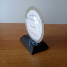 Load image into Gallery viewer, Personalised bat snowglobe
