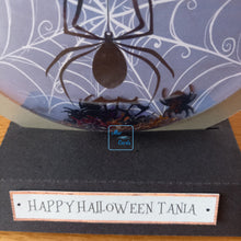 Load image into Gallery viewer, Personalised spider snowglobe
