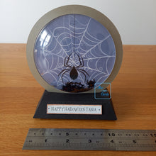 Load image into Gallery viewer, Personalised spider snowglobe
