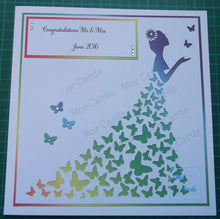 Load image into Gallery viewer, Butterfly dress card
