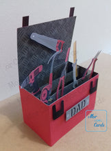 Load image into Gallery viewer, Toolbox pop up box card
