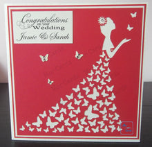 Load image into Gallery viewer, Butterfly dress card
