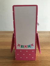 Load image into Gallery viewer, Flamingo pop up box card
